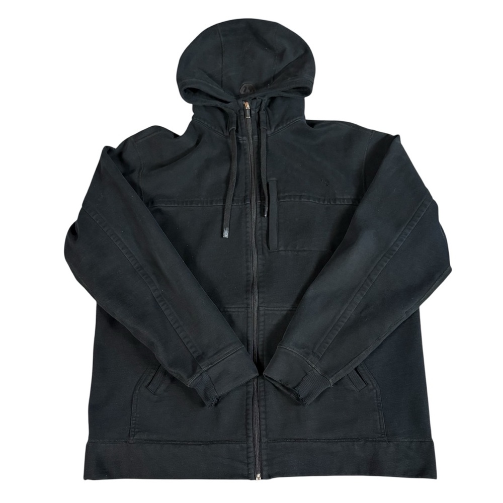 Lululemon Men's Full Zip Vented Hoodie Jacket Black XXL